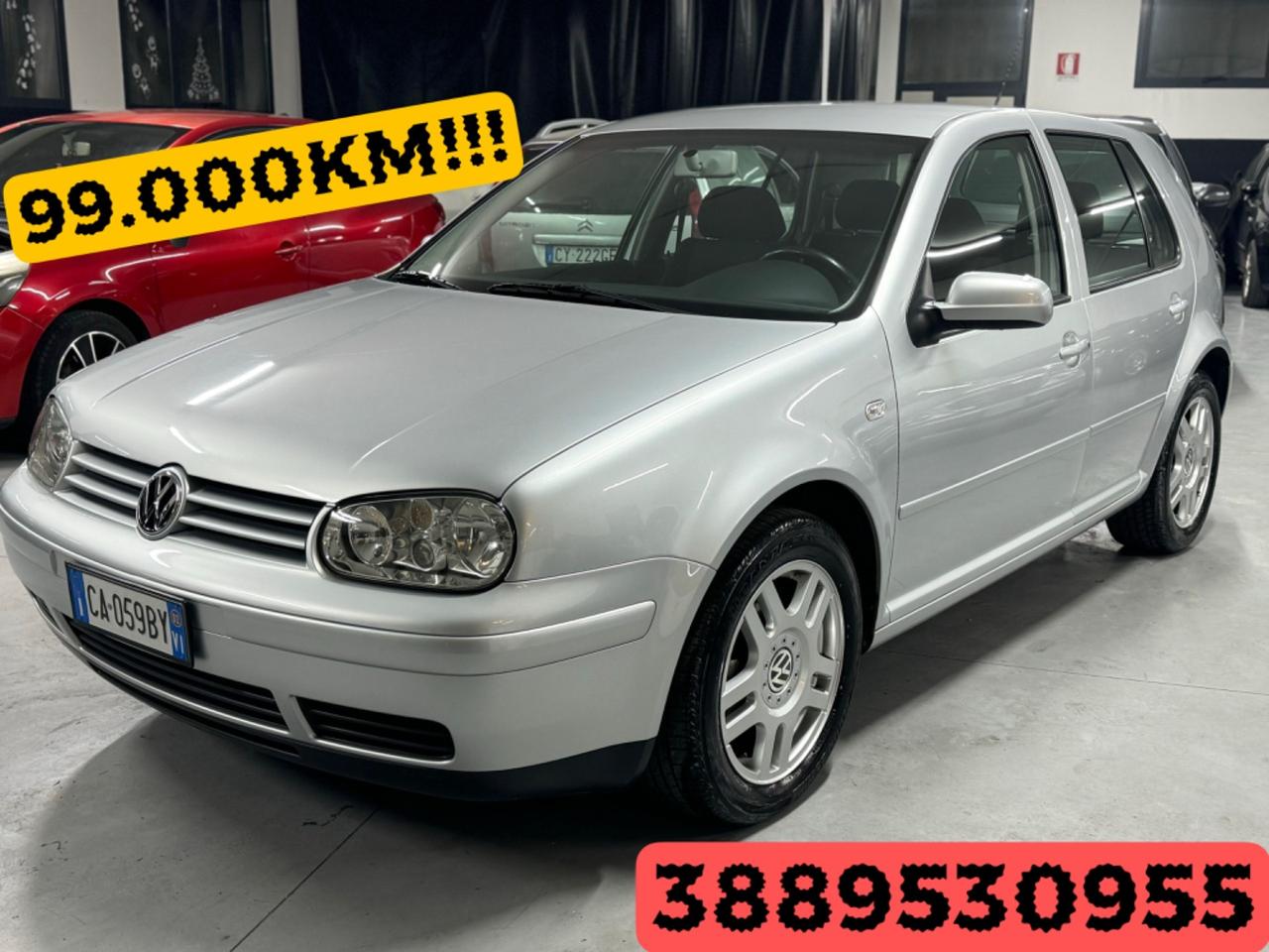 VW Golf 4 1.6 Benzina 99.000km Gancio traino