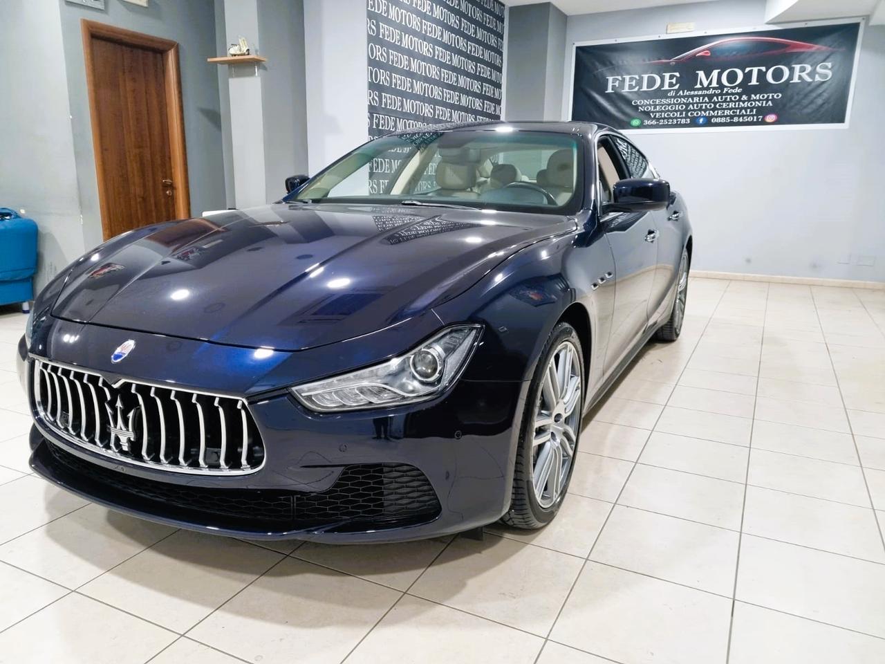 MASERATI GHIBLI 3.0 275cv TENUTA MANIACALMENTE