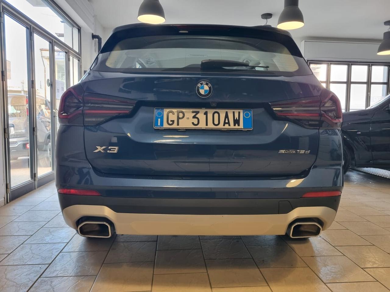 Bmw X3 sDrive18d 48V Pelle LED PROMO GENNAIO