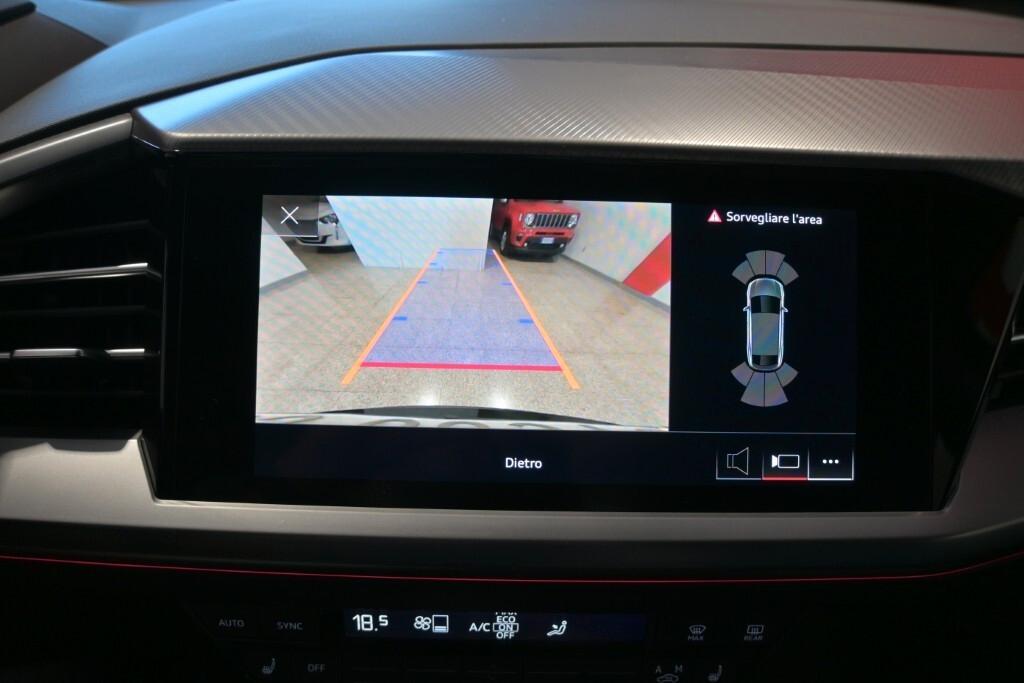 AUDI Q4 SPORTBACK 40 E-TRON 204CV AUTOMATIC S-LINE EDITION ( FARI LED - VIRTUAL COCKPIT - ADAPTIVE CRUISE - AMBIENT LIGHTS - NAVI - MIRROR - PDC - TELECAMERA POST. - CERCHI 20 )