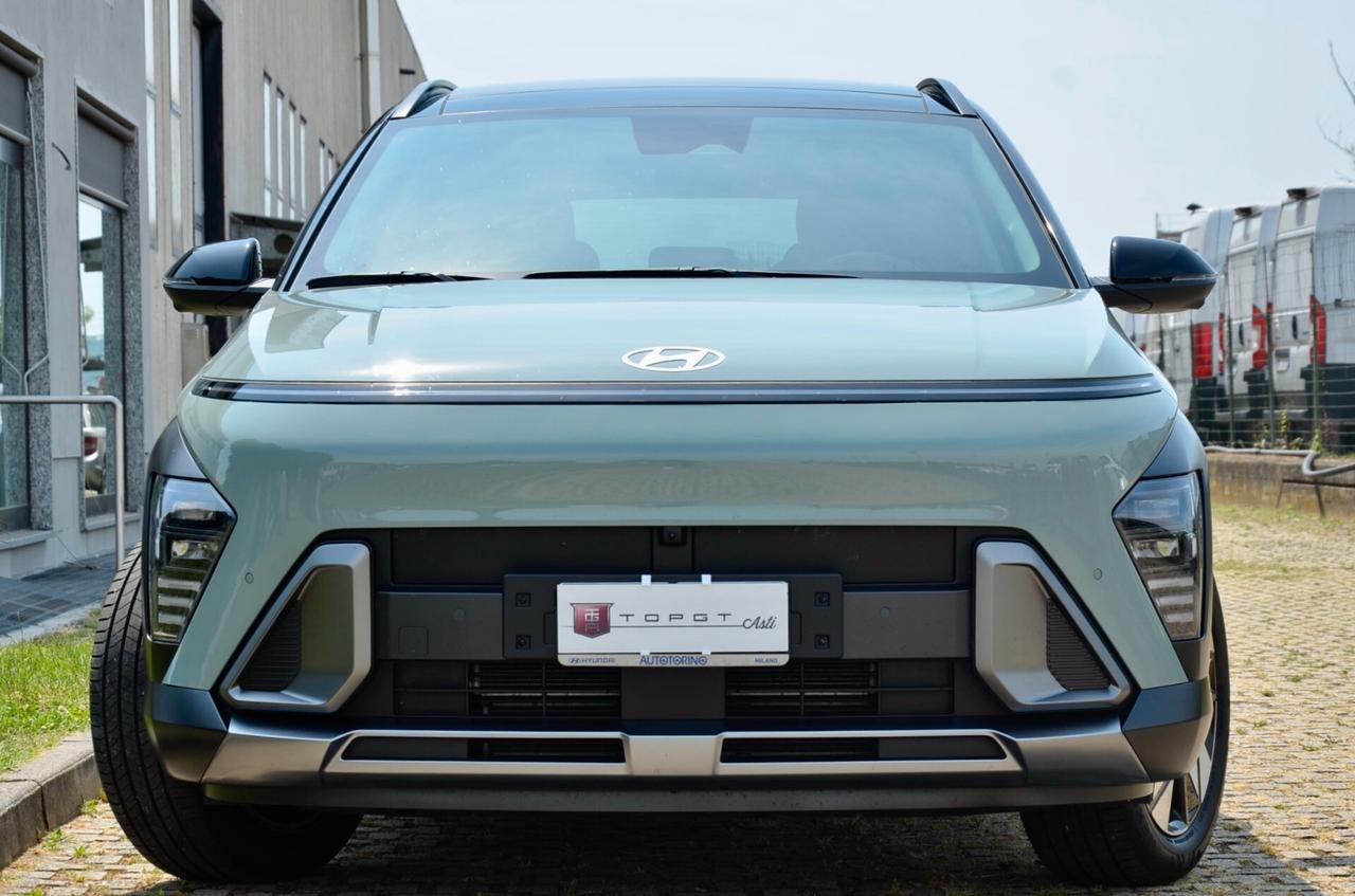 HYUNDAI KONA 1.6 GDI HEV X CLASS TECH PACK 2wd 141cv DCT, UFF ITALIANA, EURO 6D, FULL OPTIONAL, GARANZIA HYUNDAI, SERVICE UFFICIALE, TETTO, HI-FI BOSE, RETRO 360, APPLE ANDROID, SEDILI RISCALDATI E VENTILATI, PERMUTE