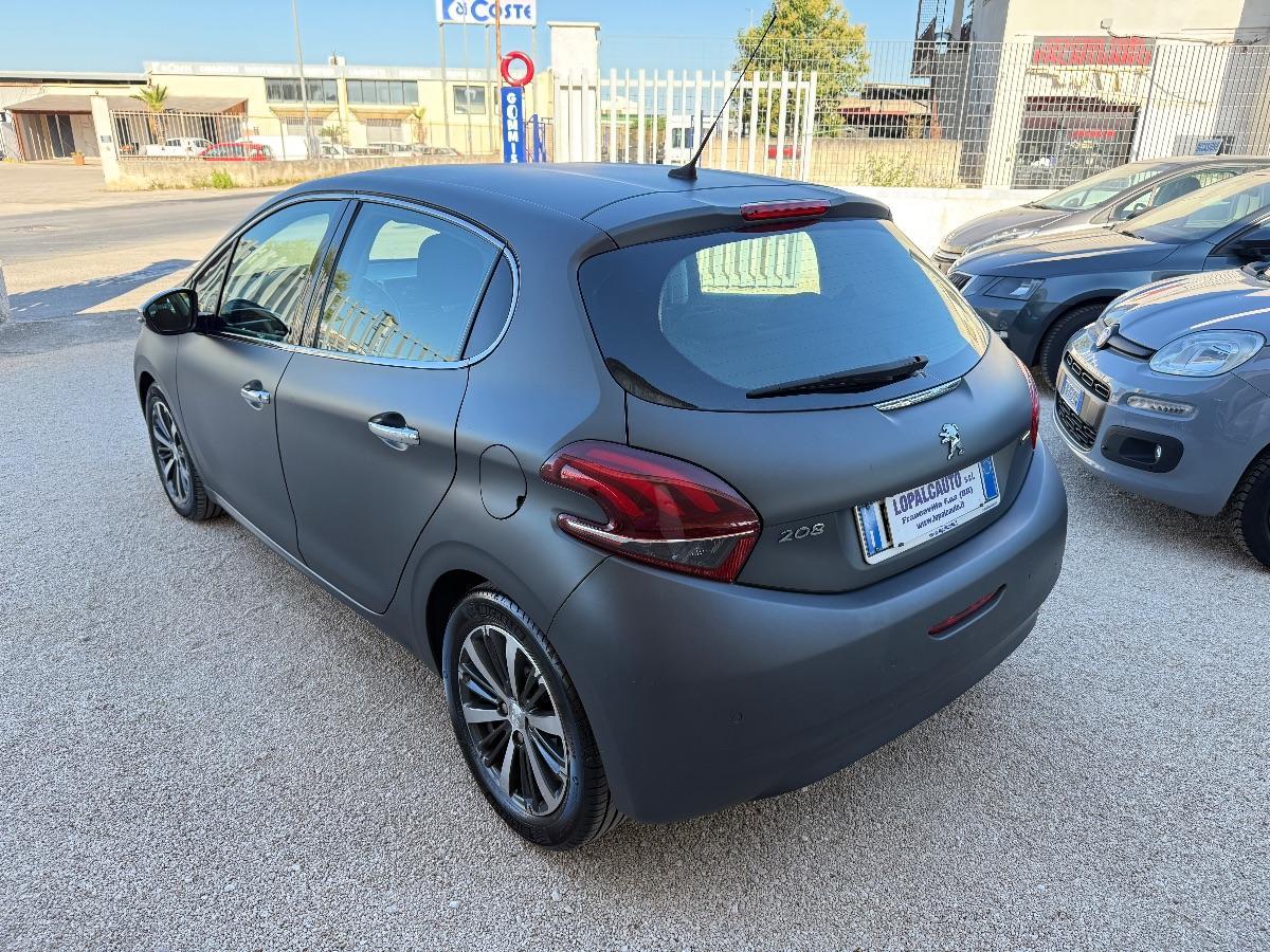 PEUGEOT 208 1.6 BlueHDi 100 5p. Allure; Grigio Opaco; Navi; Telecamera;