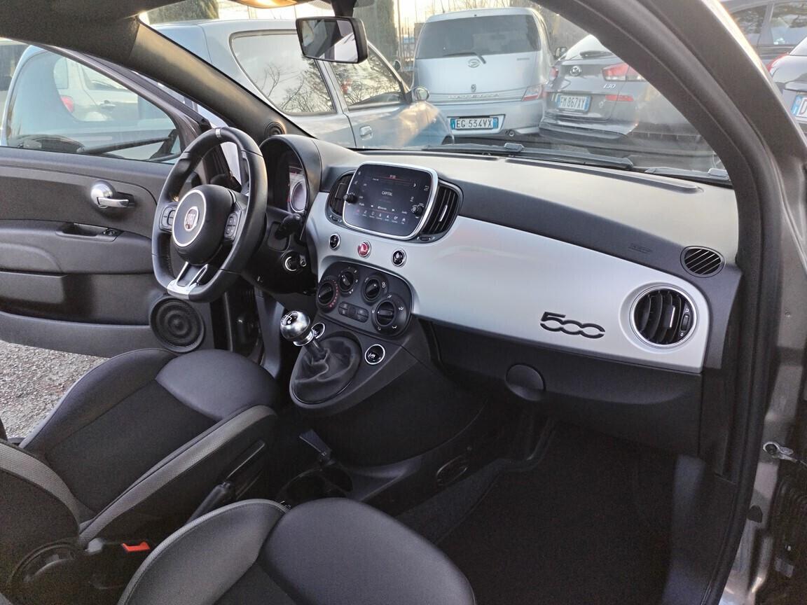 Fiat 500 1.0 Hybrid Connect 40950KM 7/2021 TAGLIANDI FIAT