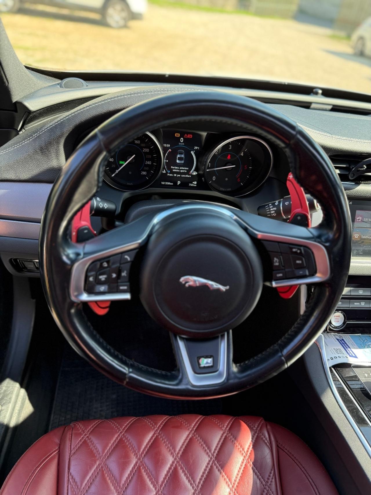 Jaguar XF 2.0 D 180 CV R-SPORT TETTO KMCERT GARANZ UNICOPR