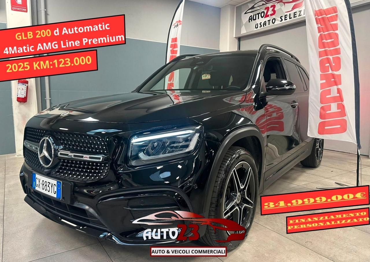 GLB 200 d Automatic 4Matic AMG Line Premium