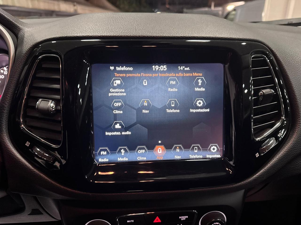 Jeep Compass 2.0 Multijet 140 cv II aut. 4WD S Garanzia certificata Unico Proprietario