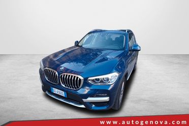 BMW X3 18D 150CV STEPTRONIC 48V S-DRIVE XLINE ( FARI LED - BMW DIGITAL COCKPIT - AMBIENT LIGHTS - PELLE - CLIMA TRIZONA - NAVI - CARPLAY - PARK ASSISTANT - TELECAMERA POST. - CERCHI 19 )