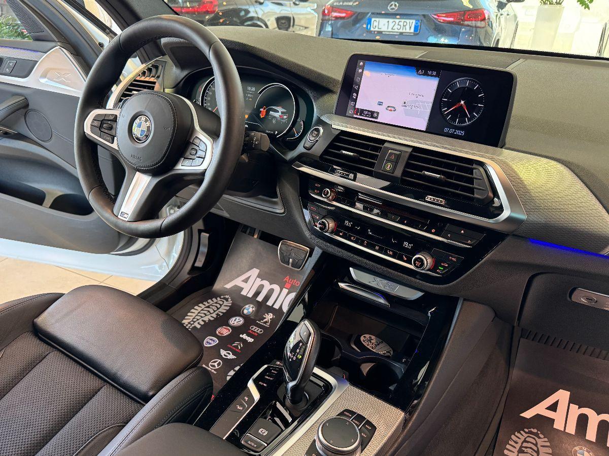 BMW X3 xDrive20d Msport Cerchi 20/Cokpit/Luci ambient