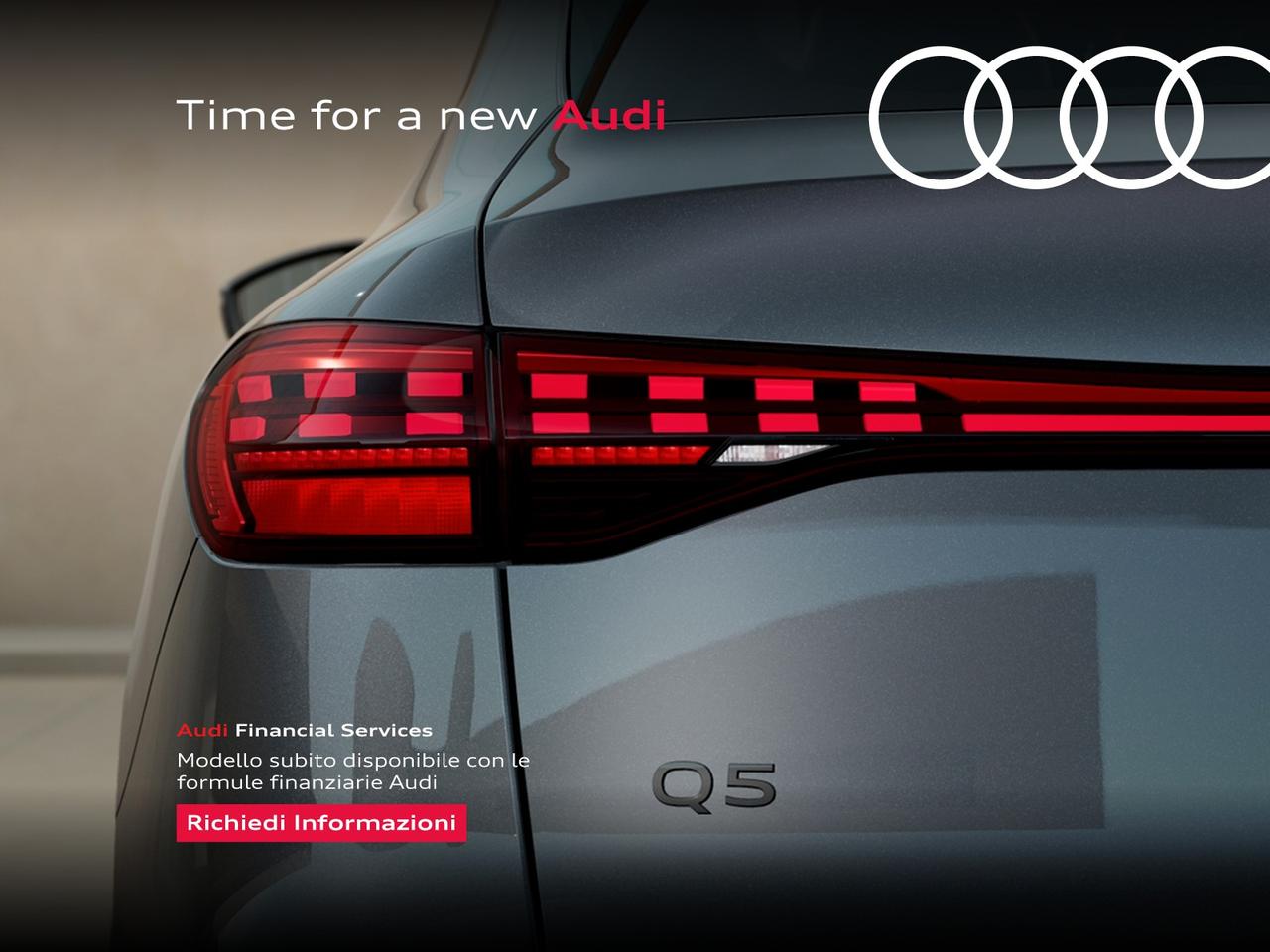 Audi Q5 sportback 2.0 tdi mhev+ s line edition quattro 204cv s-tronic