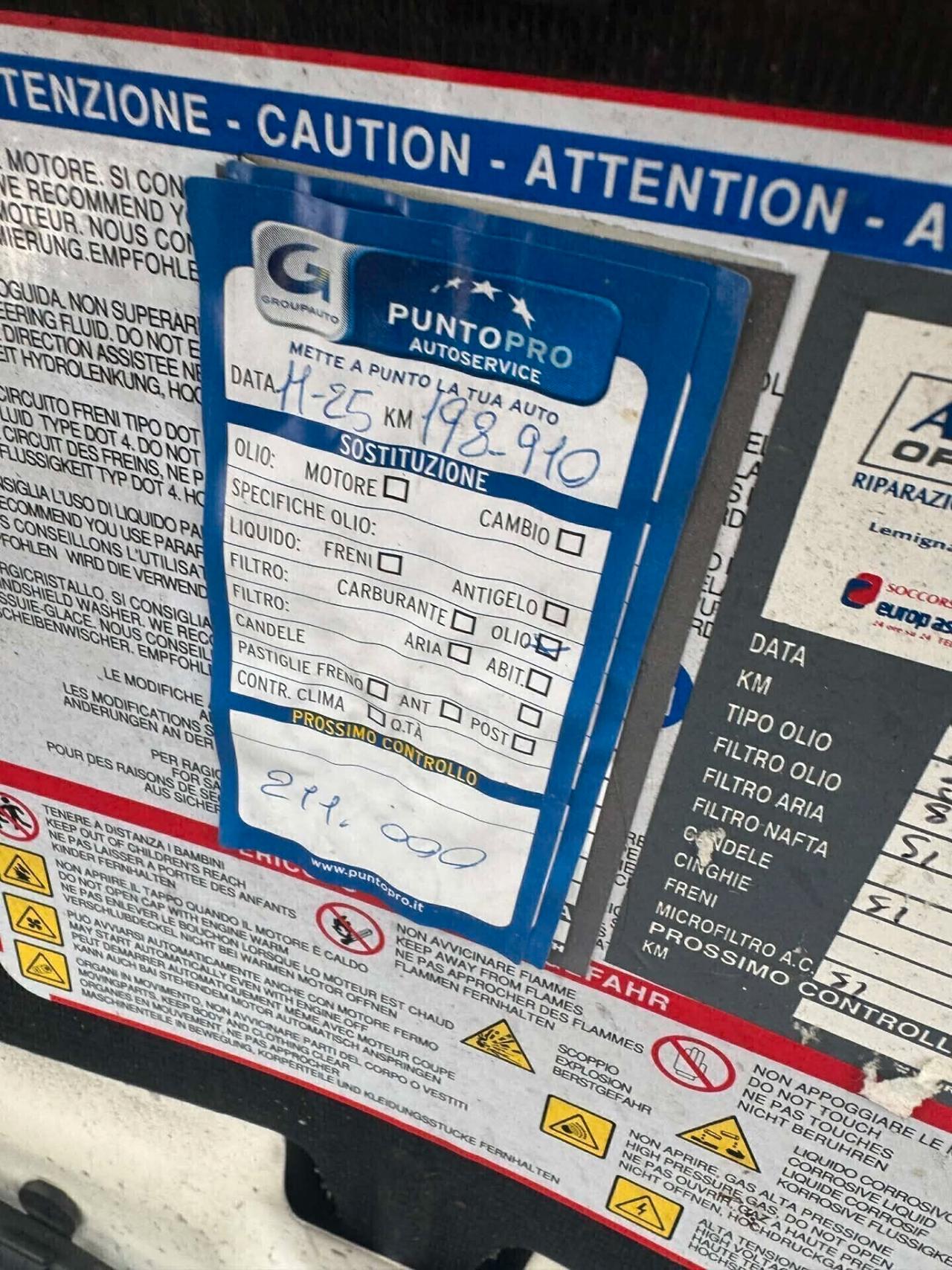 Fiat Qubo 70 CV 2019 1.4 Benz/Metano Cinghia Fatta