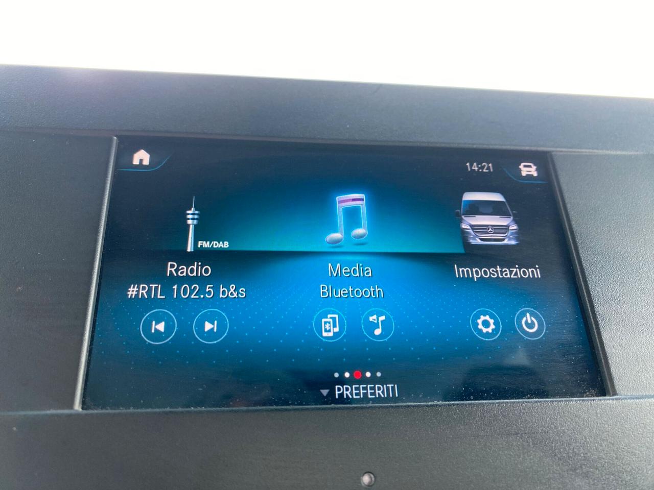 Mercedes Sprinter 314 CDI 150cv 2021 | Cassone Alluminio | 900kg | Full Optional