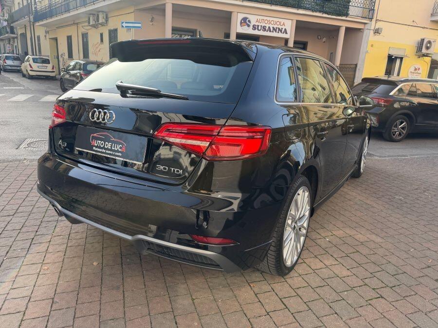 AUDI A3 SPB 1.6 TDI 116CV STRONIC SLINE CERTIFICAT