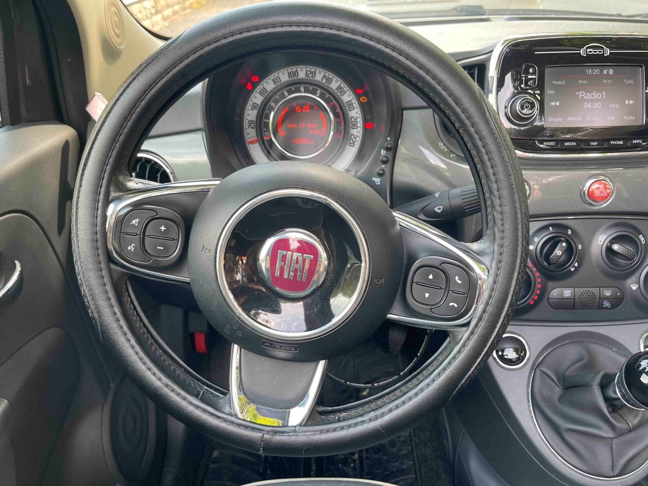 Fiat 500 C 1.2 Lounge CABRIO NEOPATENTATI BLOCK SHAFT