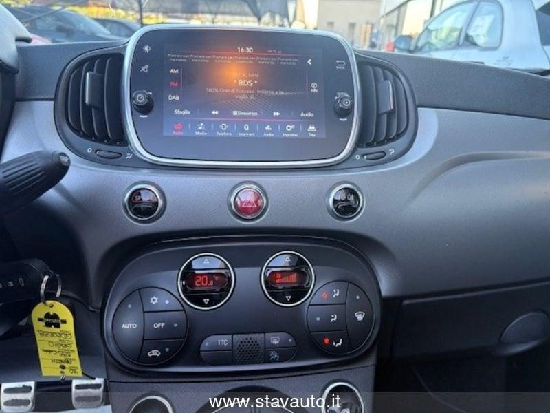 Abarth 595 595 C 1.4 Turbo T-Jet 165 CV Pista - Scarico Record Monza, Pinze freno Gialle e Dischi freno