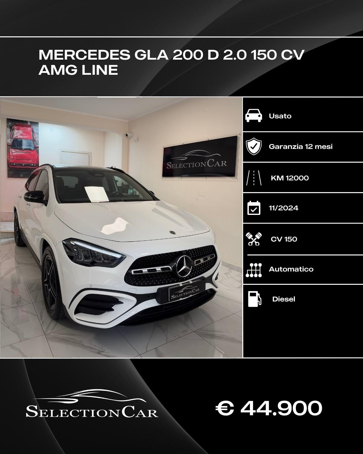 Mercedes-benz GLA 200 d Automatic AMG Line Premium Plus