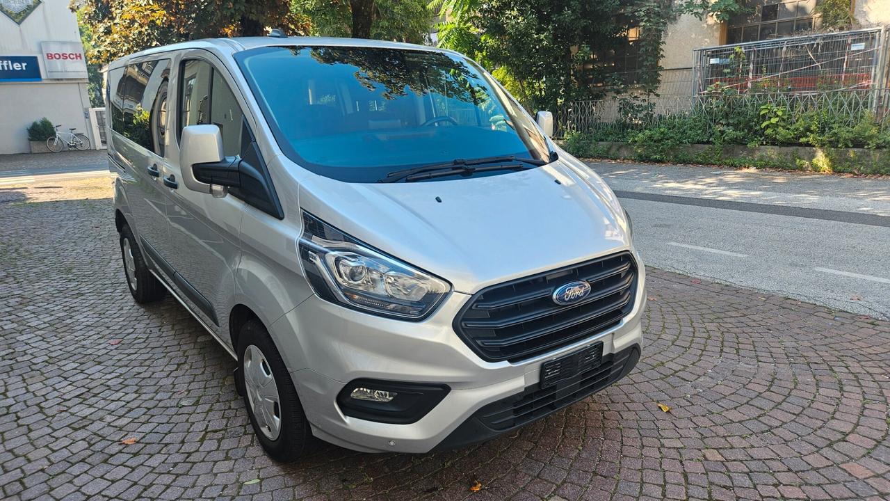 Ford Transit Custom 320 2.0 TDCI 130 CV 8 POSTI - DOPPIO CLIMA-GANCIO