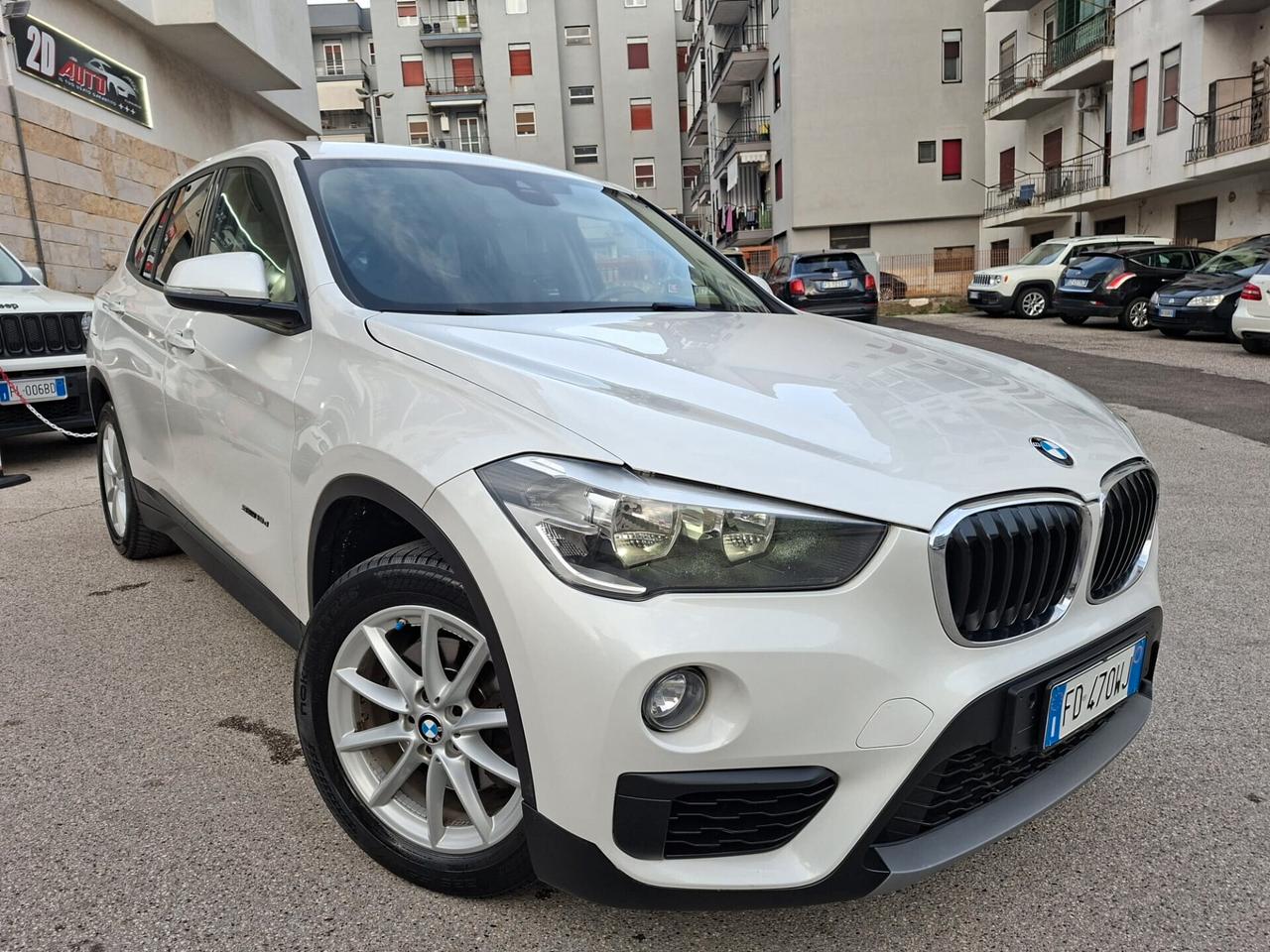 Bmw X1 sDrive18d Advantage * Navi * Full * Bianco Perlato * Garantito 12 Mesi