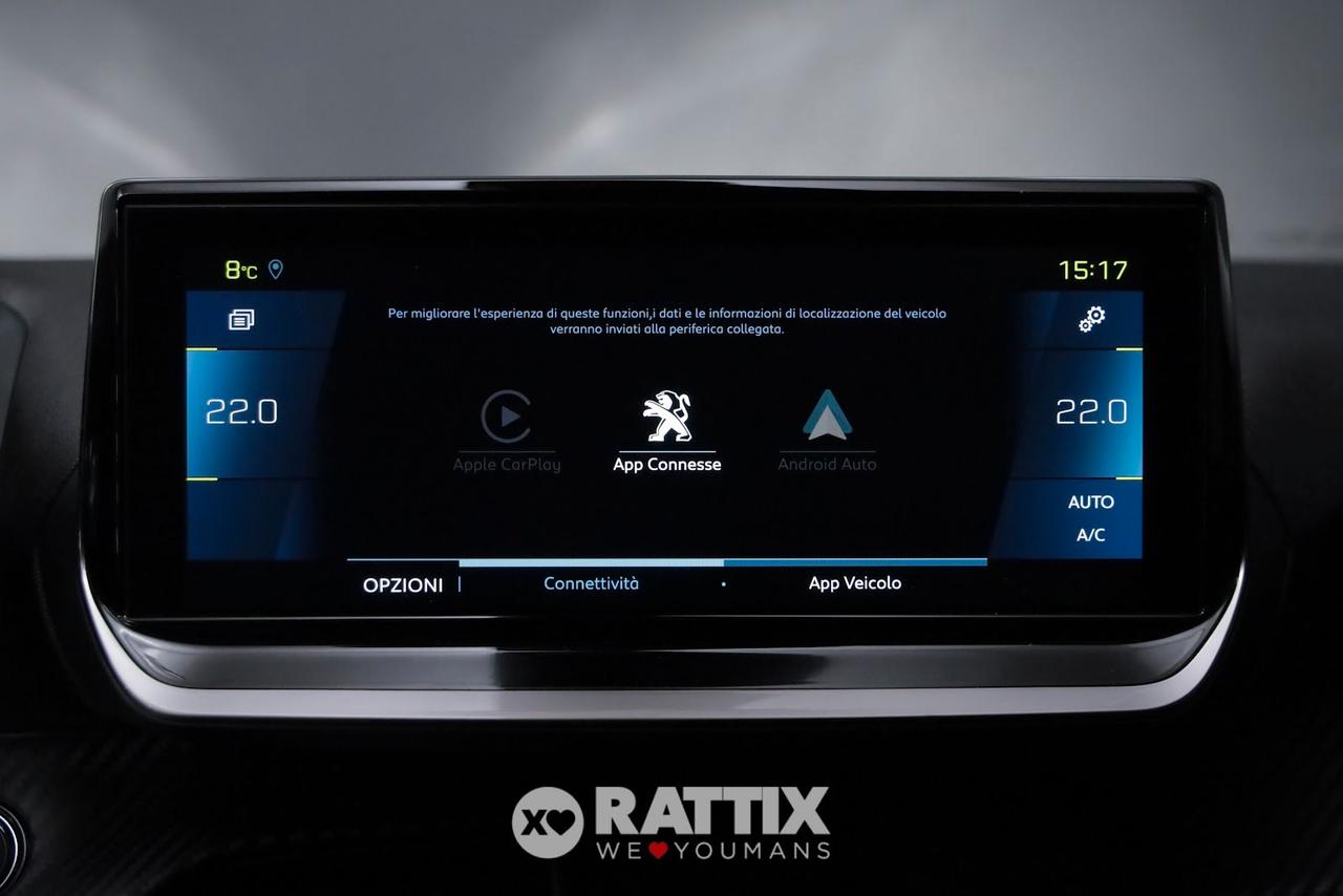 Peugeot e-2008 motore elettrico 100KW Allure Pack