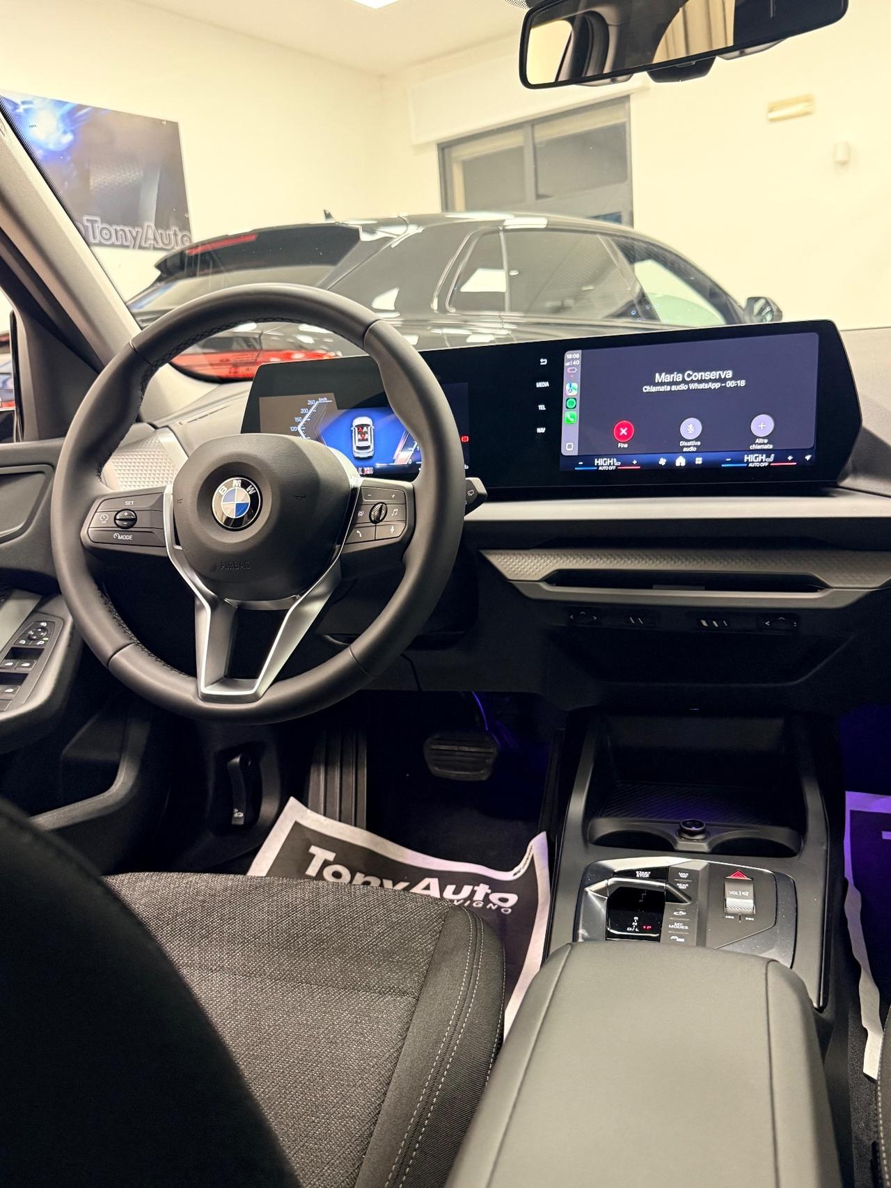 Bmw 118 118d MSport design LUCI SOFFUSE,APPLE CARPLAY,TELECAMERA.NAVI,GARANZIA UFFICIALE 24 MESI