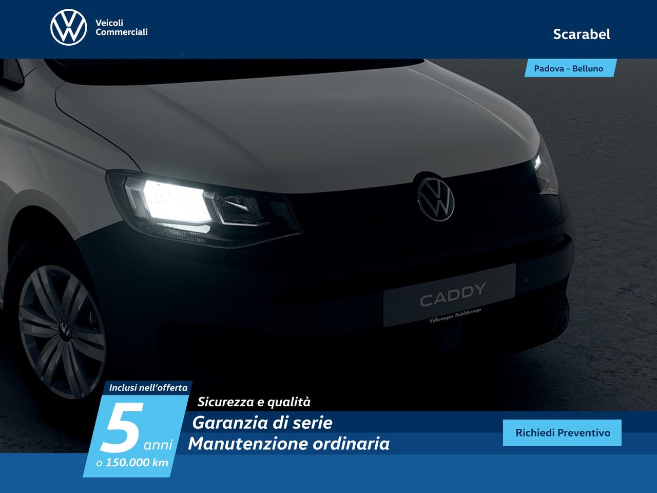 Volkswagen Caddy cargo 2.0 tdi 122cv business dsg7 my24