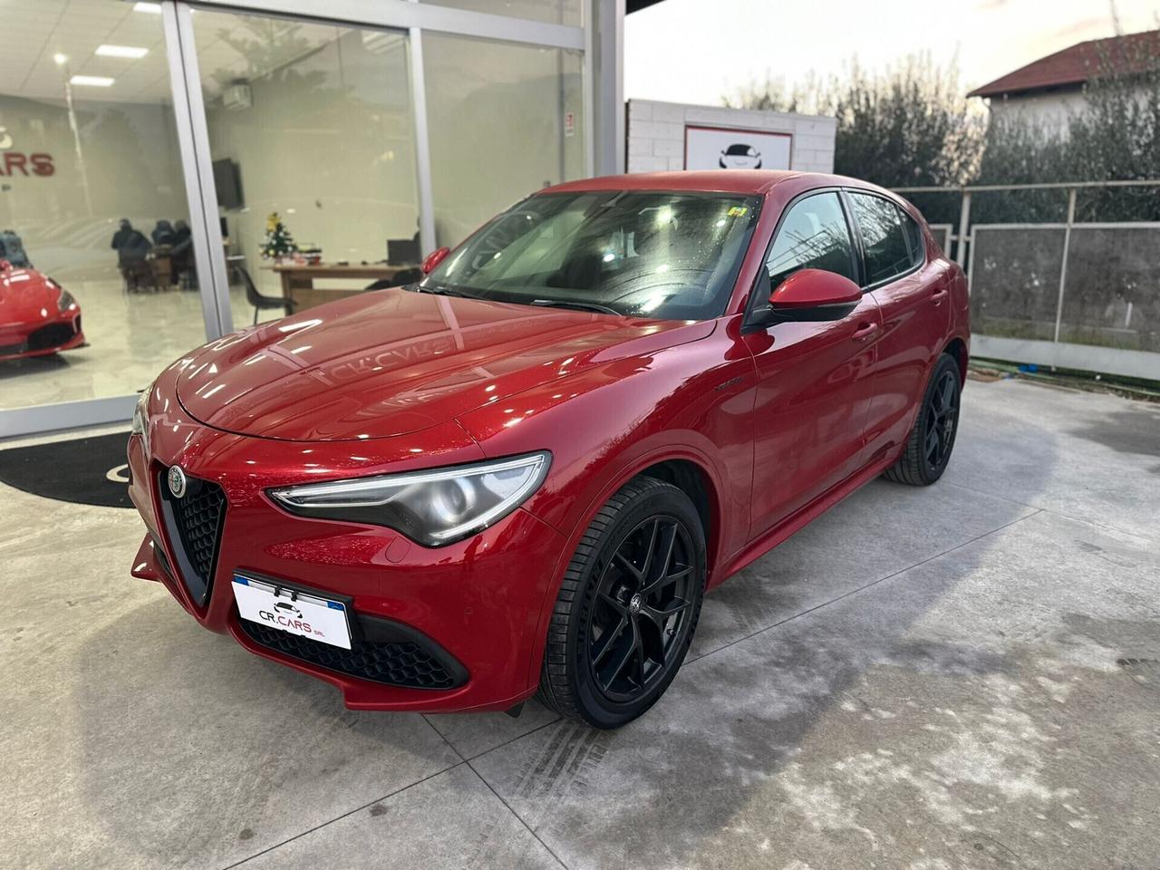 Alfa Romeo Stelvio 2.2 Turbodiesel 210 CV AT8 Q4 Veloce - Rosso Competizione