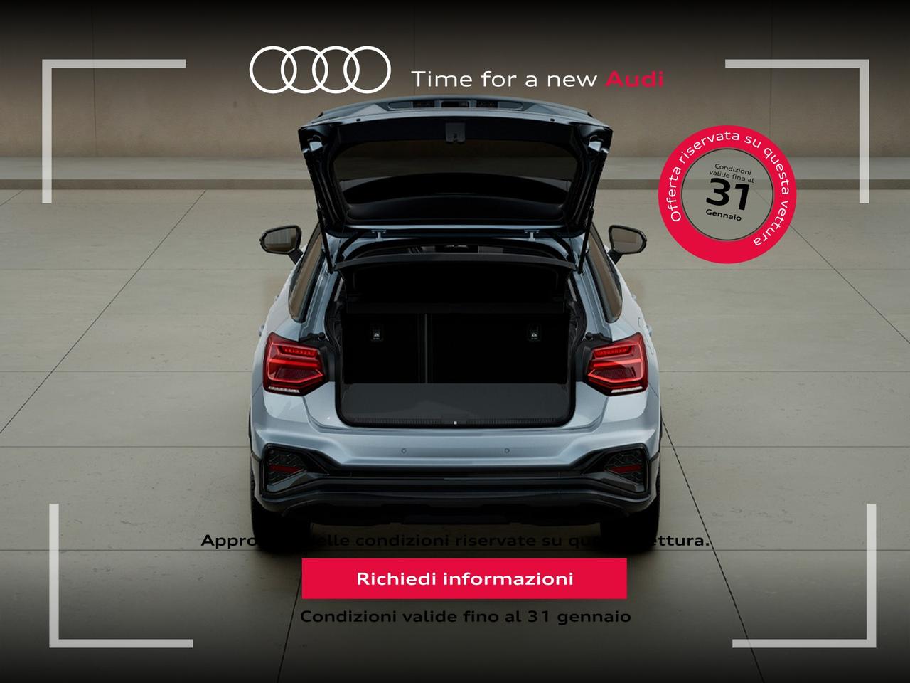 Audi Q2 35 2.0 tdi identity black s-tronic