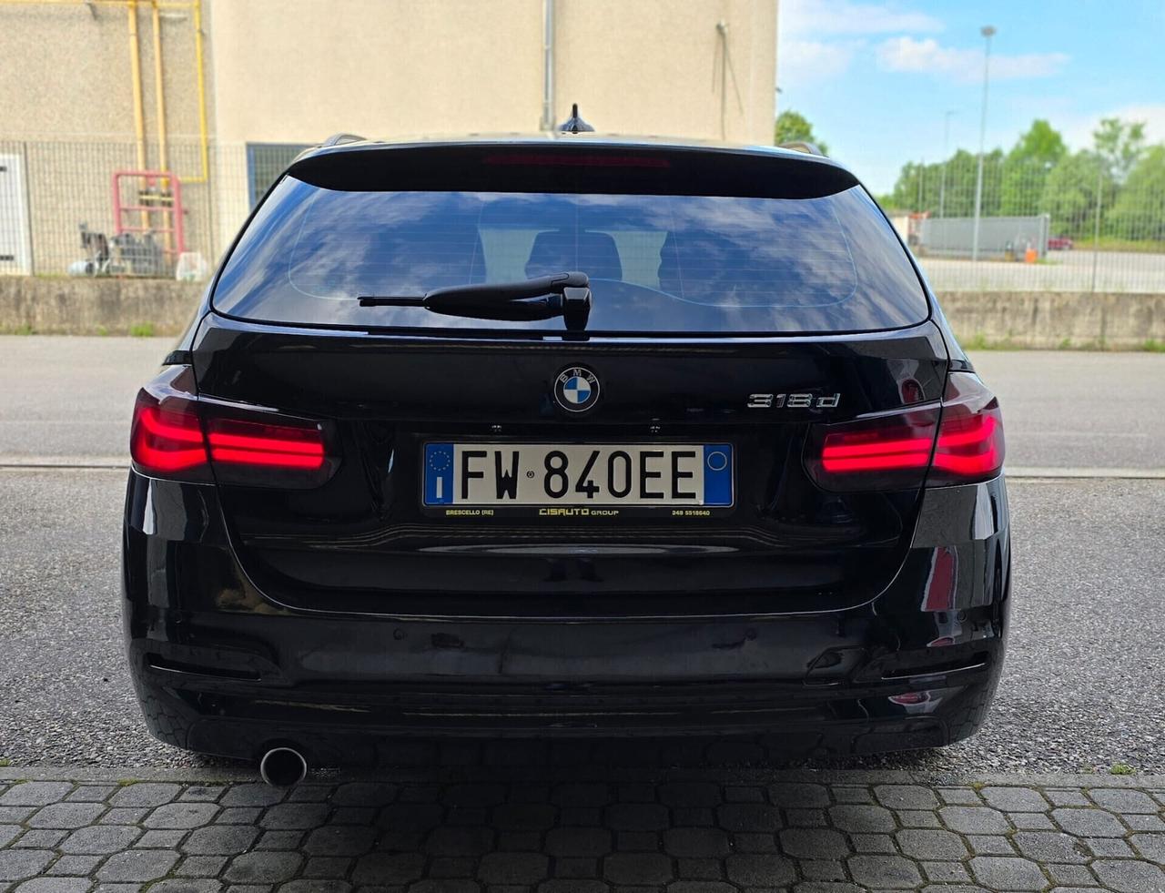 Bmw 318 318d AUTOMATICA SW BLACK EDITION