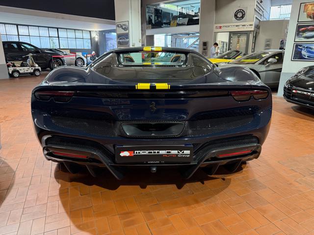 FERRARI 296 GTS Blu Pozzi -FULL CARBON-Lifting-Daytona