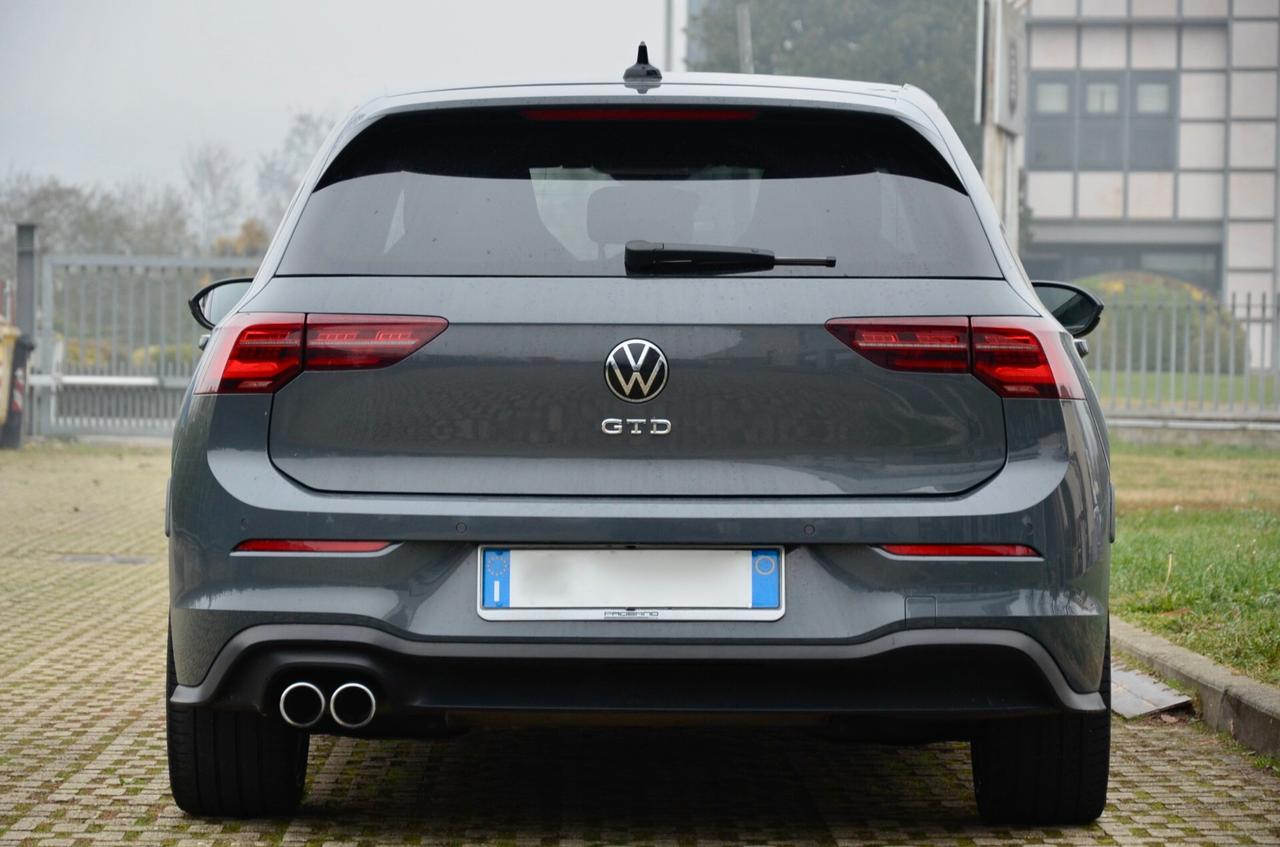 VOLKSWAGEN GOLF GTD 2.0 TDI 200cv DSG 5p. SERVICE UFF VW, UFF ITALIANA, EURO 6D, FARI IQ LED, APPLE ANDROID, 19", PERMUTE