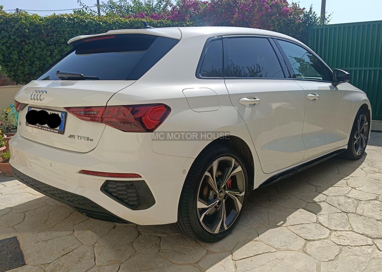AUDI A3 45 TFSI-E 150CV S LINE AUTOM#RATE#PERMUTE