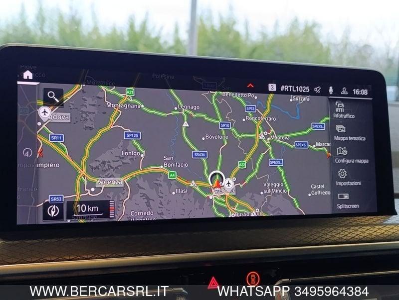 BMW X4 X4 xDrive20d 48V Msport*TETTO*HEAD UP DISPLAY*TELECAMERA*BMW LIVE COCKPIT*