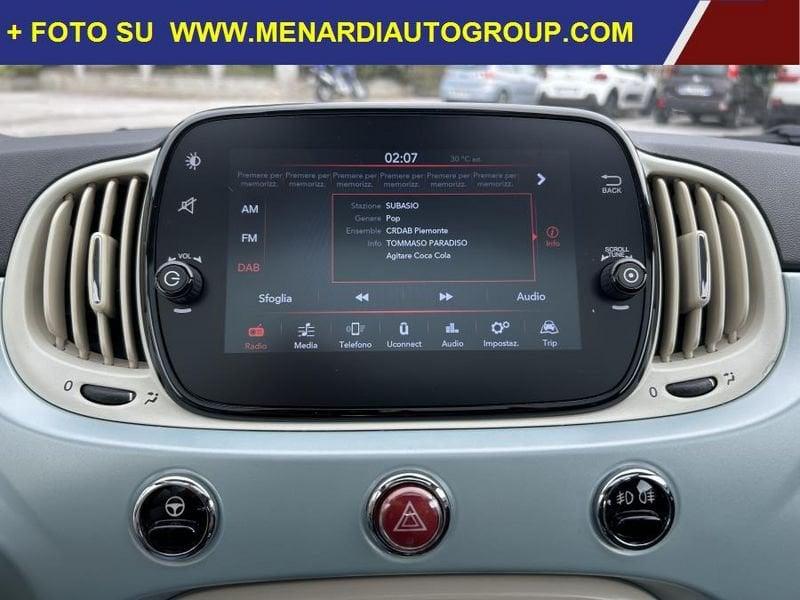 FIAT 500 1.0 Hybrid Dolcevita TETTO VETRO+CLIMA AUTO