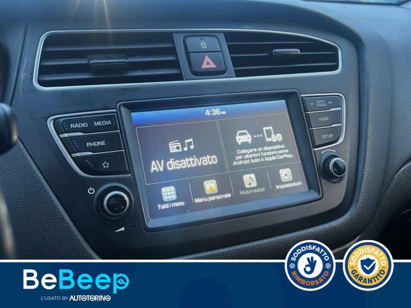 Hyundai i20 5P 1.2 MPI ADVANCED 75CV