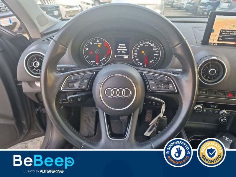 Audi A3 Sportback SPORTBACK 30 1.6 TDI BUSINESS 116CV S-TRONIC MY