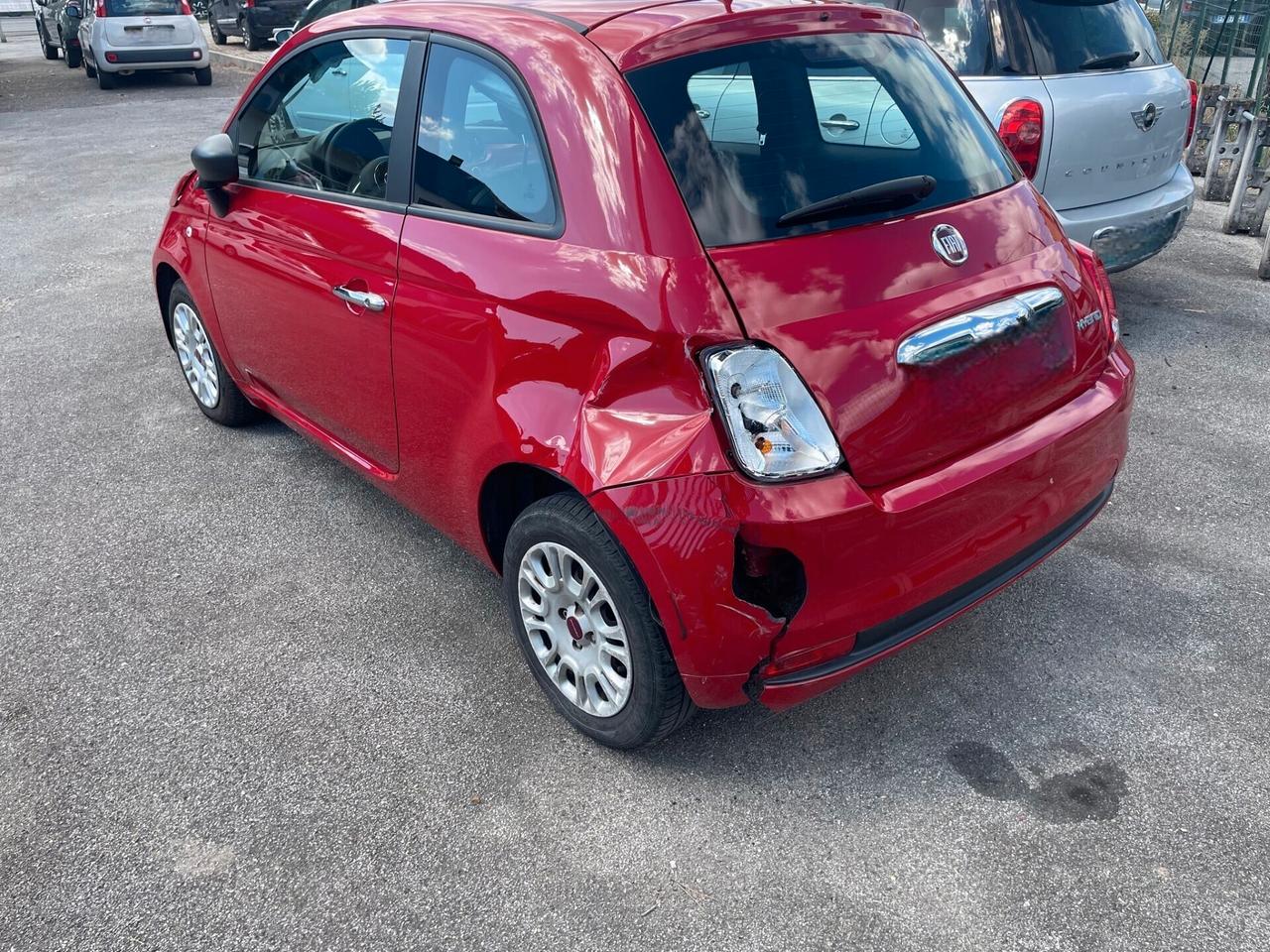 Fiat 500 1.0 Hybrid 2024 6628km sinistrata