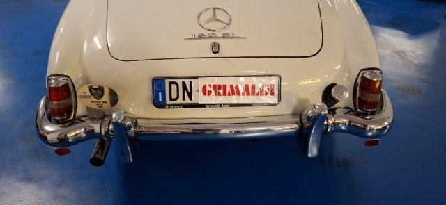 MERCEDES-BENZ 190 SL ***ASI TARGA ORO***BIANCA con PELLE BLU
