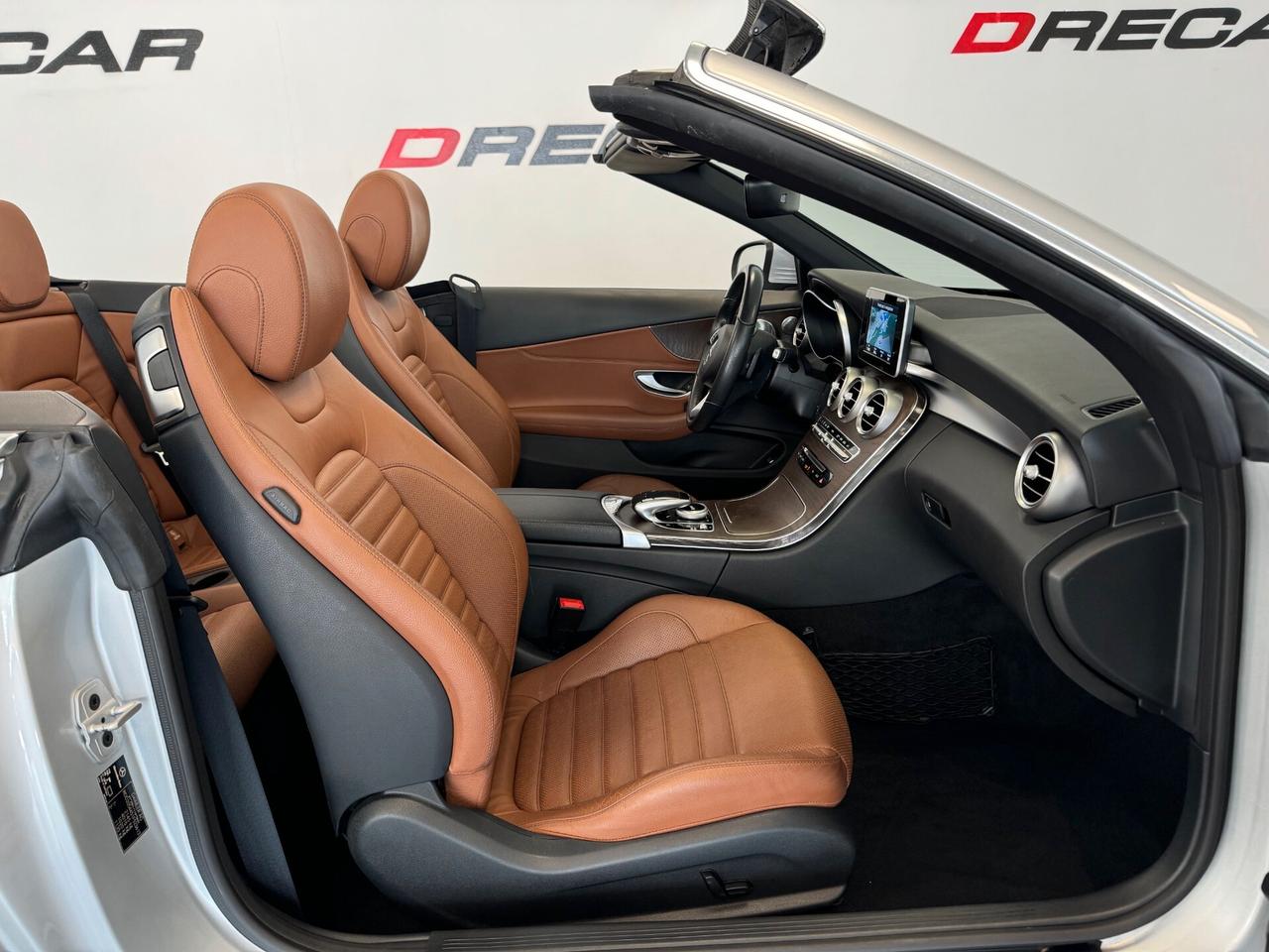 Mercedes-benz C 250 Automatic Cabrio Sport TAGLIANDI MERCEDES UNIPROP.