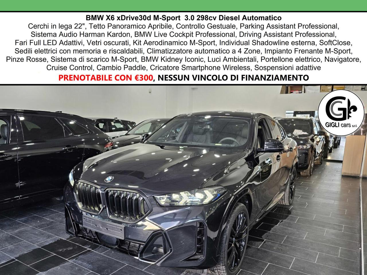 BMW X6 XDrive30d M-Sport PRO Tetto Apribile C22" MSport M