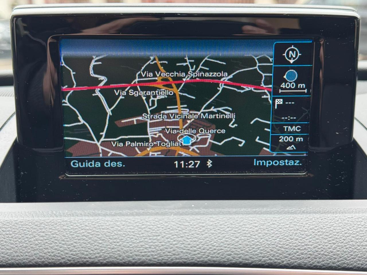 AUDI Q3 2.0 TDI 150 CV SPORT TETTO+PELLE+NAVI+BIXENO