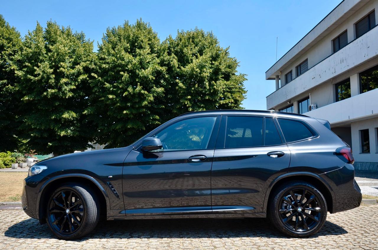 BMW X3 XDRIVE20d MHEV 48V MSPORT 190cv AUTO, UFF ITALIANA, GARANZIA BMW, SERVICE BMW, EURO 6D, FULL LED, RETRO 360°, PERMUTE