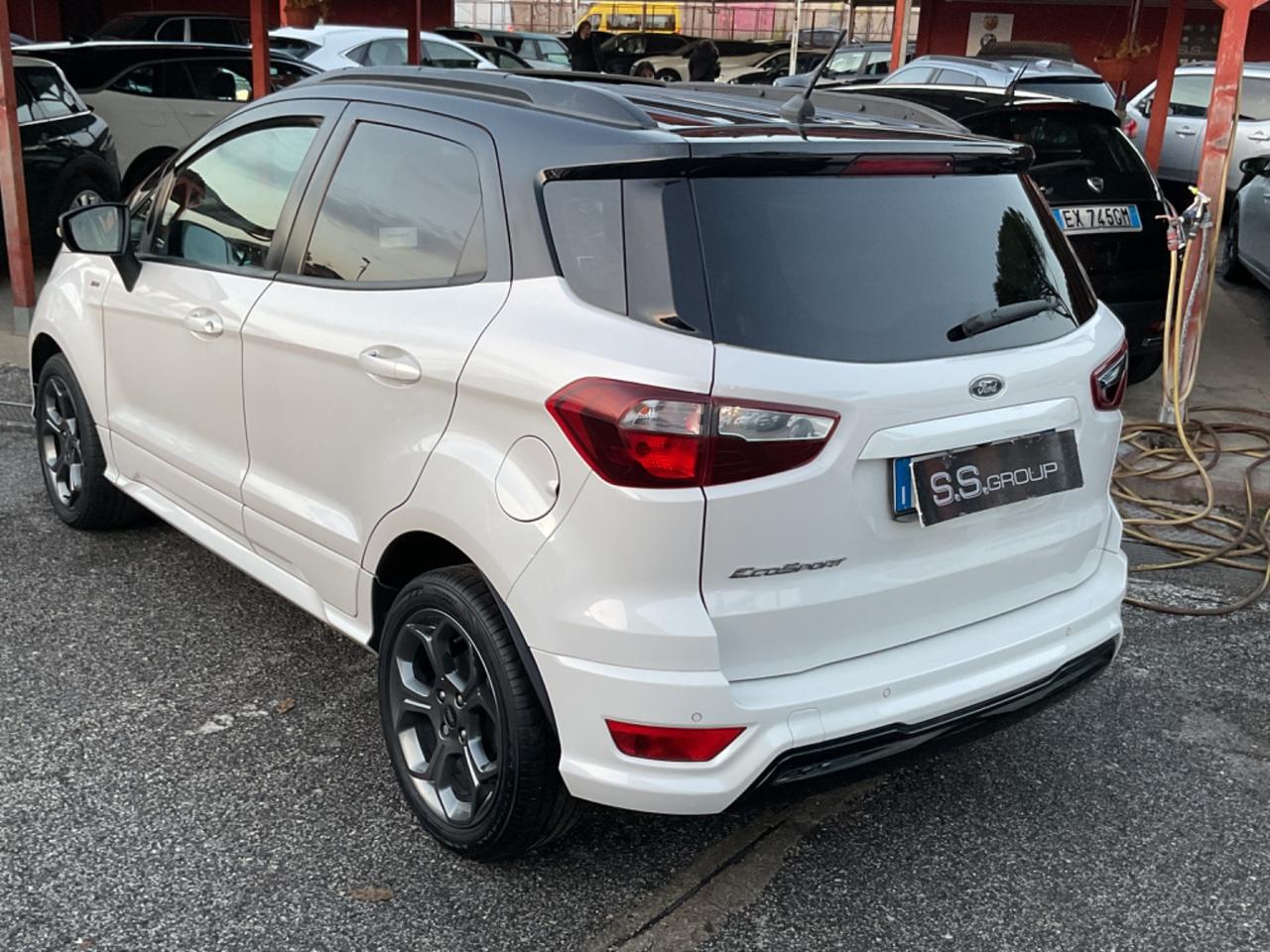 EcoSport 1.5 TDCi-perlato- ST-LINE-unipro-rate-tetto