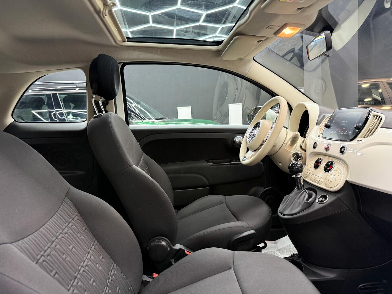 FIAT 500 1.0 70CV Hybrid Uconnect Tetto Pan
