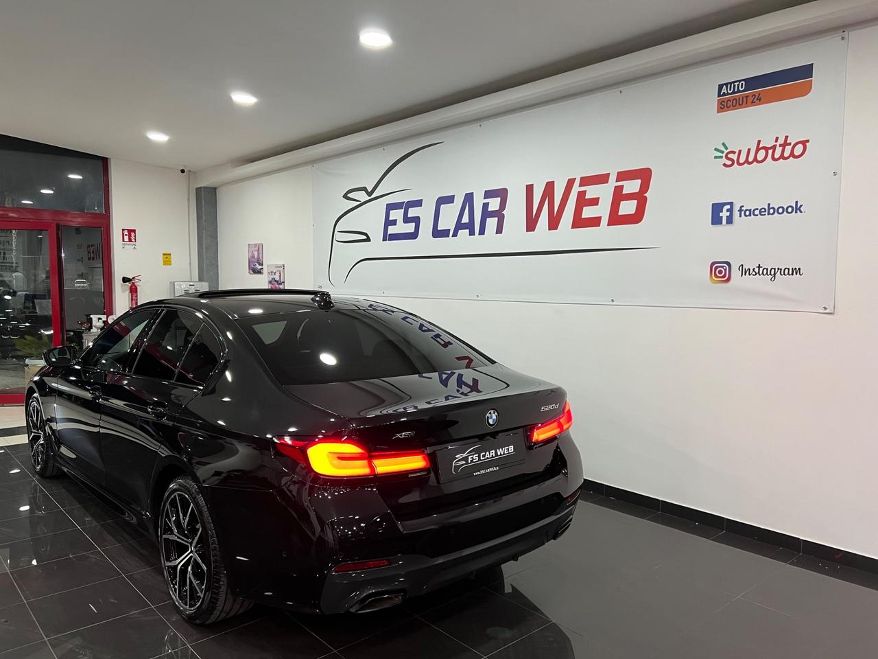 BMW 520d mhev XDrive 48V MSport auto 190 cv