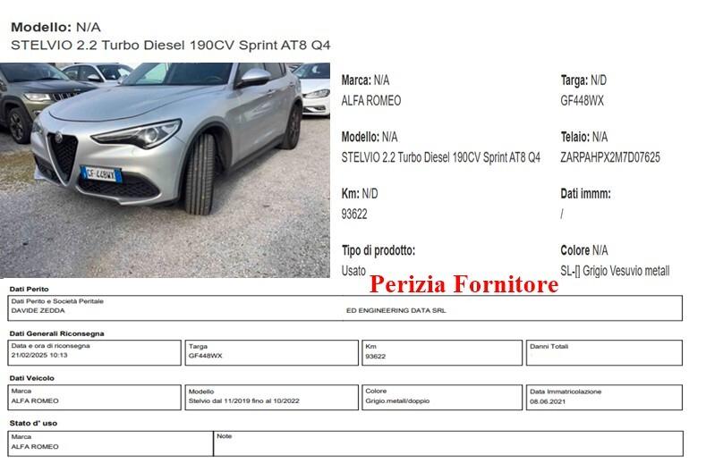 Alfa Romeo Stelvio 2.2 Turbodiesel 190 CV AT8 Q4 Executive