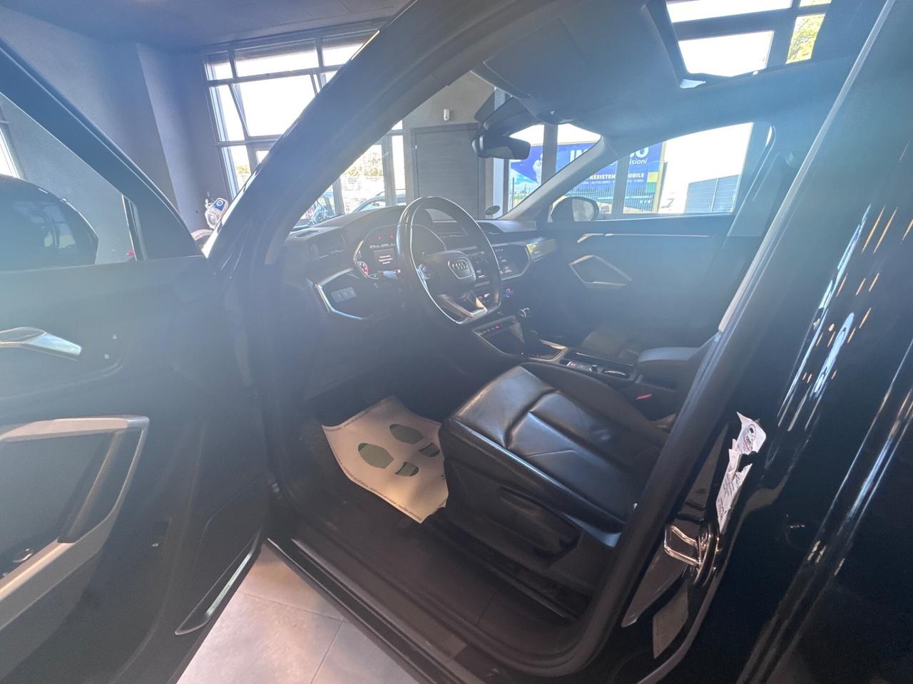 AUDI Q3 SBACK 2.0 TDI SLINE EDITION + TETTO APRIBILE