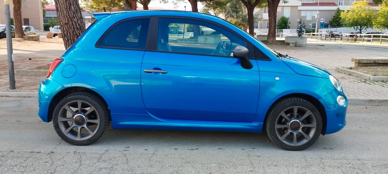 Fiat 500 1.2 "S" Connect Blu Italia