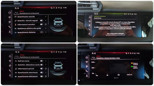 AUDI A3 S-Line 40 TFSIe 204CV Plug in NO VINCOLO FINANZIAM