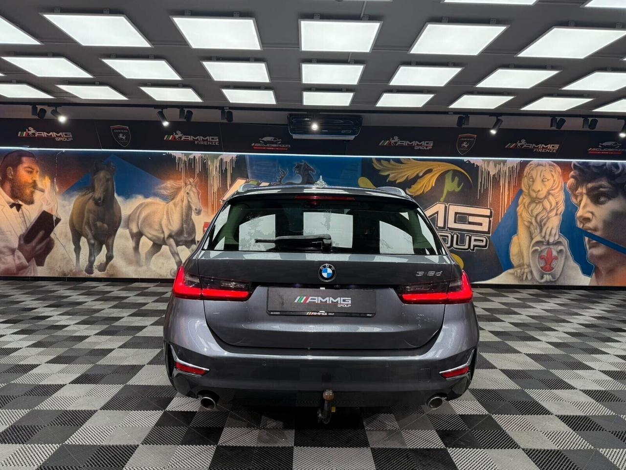 Bmw 318d 48V Touring Sport GANCIO TRAINO (497)