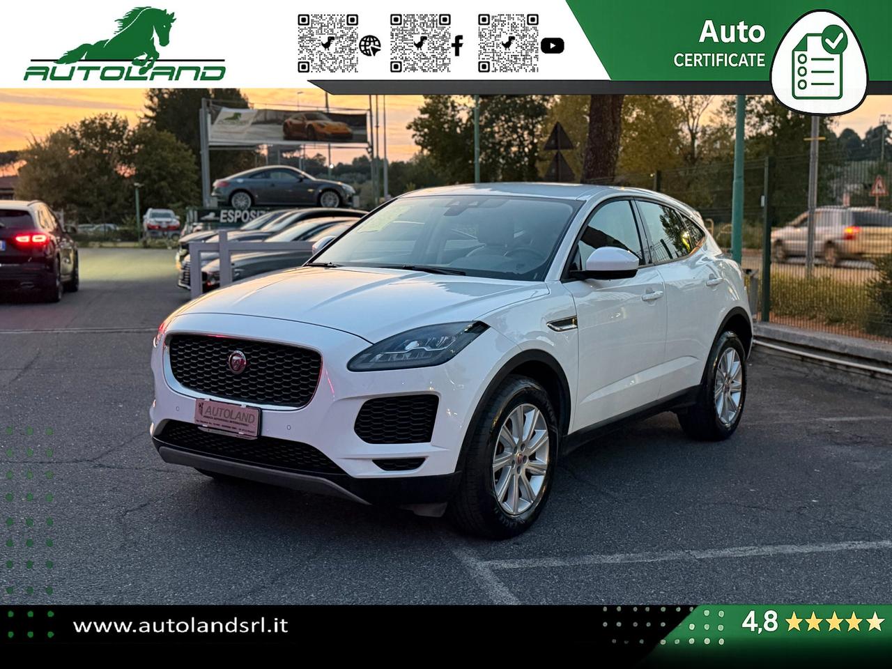 Jaguar E-Pace 2.0 i4 S awd 200cv Servive Jaguar Garanzia fino 36