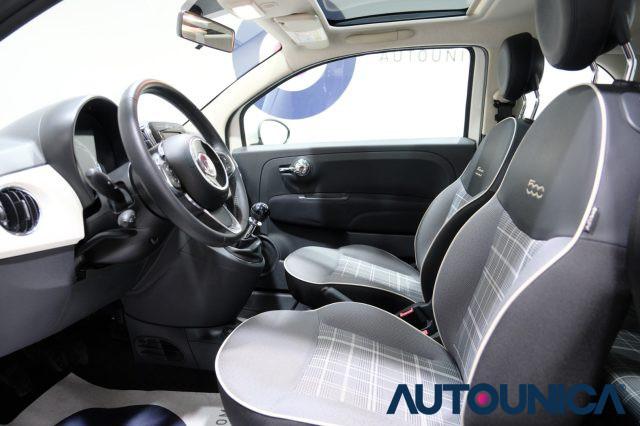 FIAT 500 1.2 BENZINA LOUNGE NEOPATENTATI TETTO PANORAMA